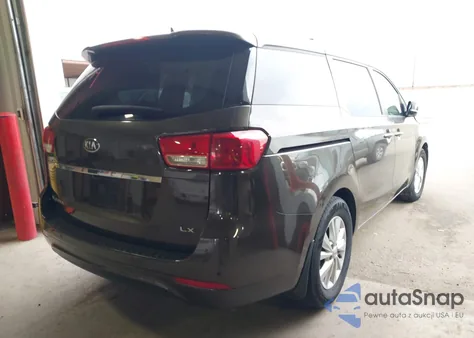 2017 Kia Sedona Lx из США, поврежденный, VIN KNDMB5C11H6331613
